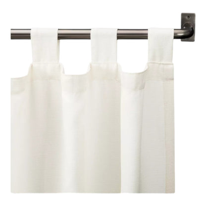 Wrap Around Curtain Rods Black, Blackout Heavy Duty Curtain Pole for Windows ...