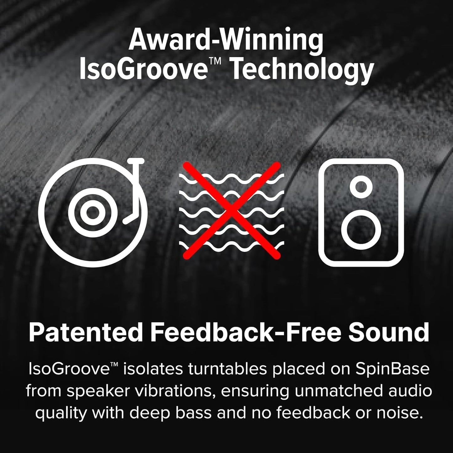 Speaker System Turntable Phono Bluetooth Optical Input Remote Black Andover