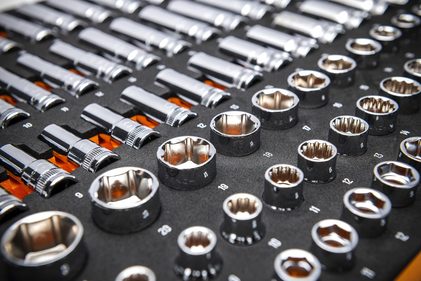 GEARWRENCH 104 Piece 3/8” Drive Master Metric Socket Set in Foam Storage Tray -