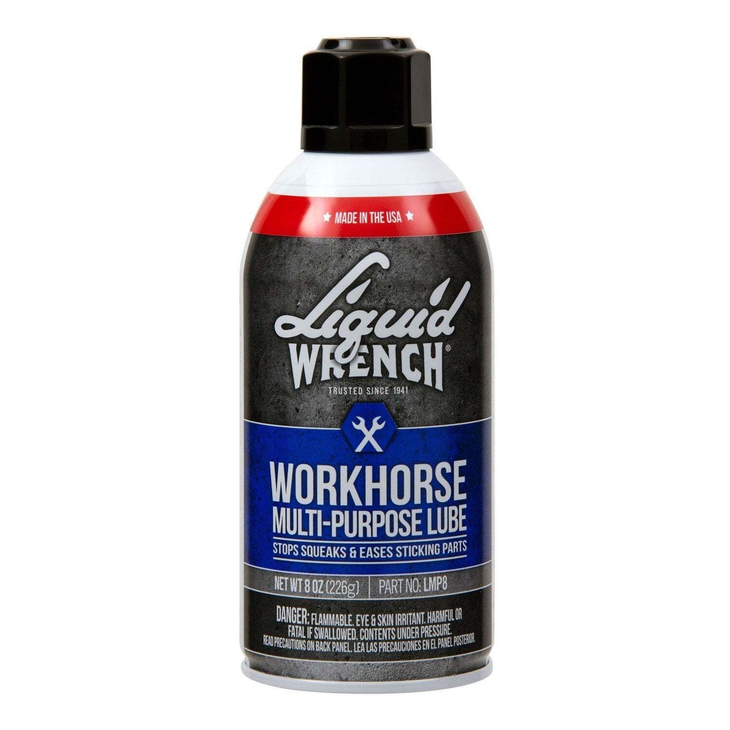 Liquid Wrench LMP8 Workhorse Multi-Purpose Lubricant, 8 fl. Oz.