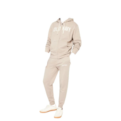 Old Navy Loose Logo Full Zip Hoodie | Creme | A Stone'S Throw | #846608