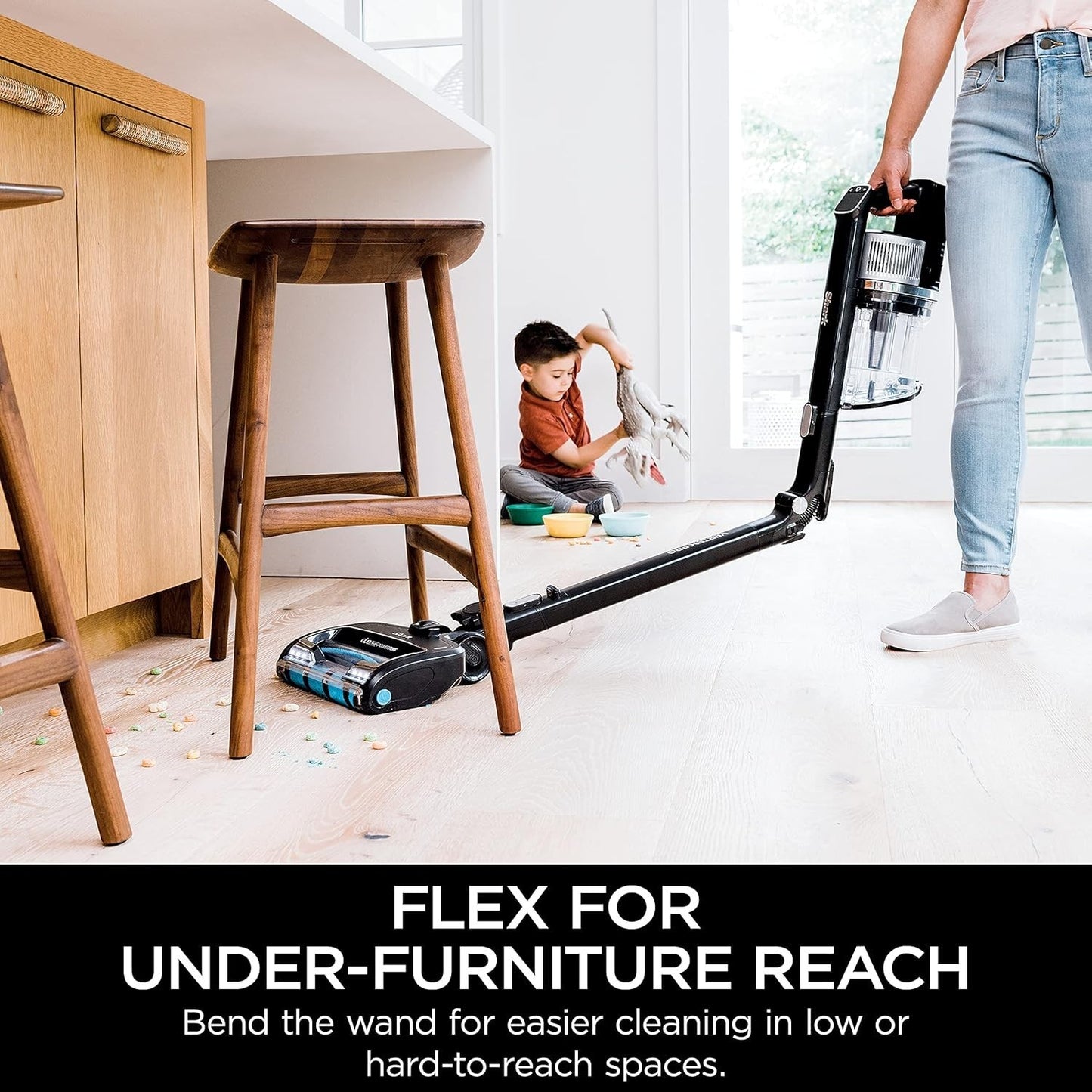 Shark IZ682H Vertex Pro Cordless Stick Vacuum with IQ Display, DuoClean