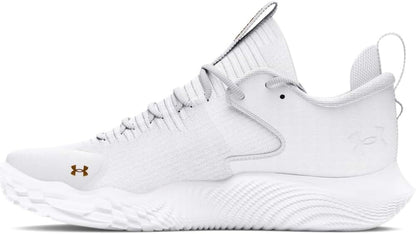 Under Armour Flow Ace Volleyball Shoes Women’s Hi & Low White/Gold & White/Navy