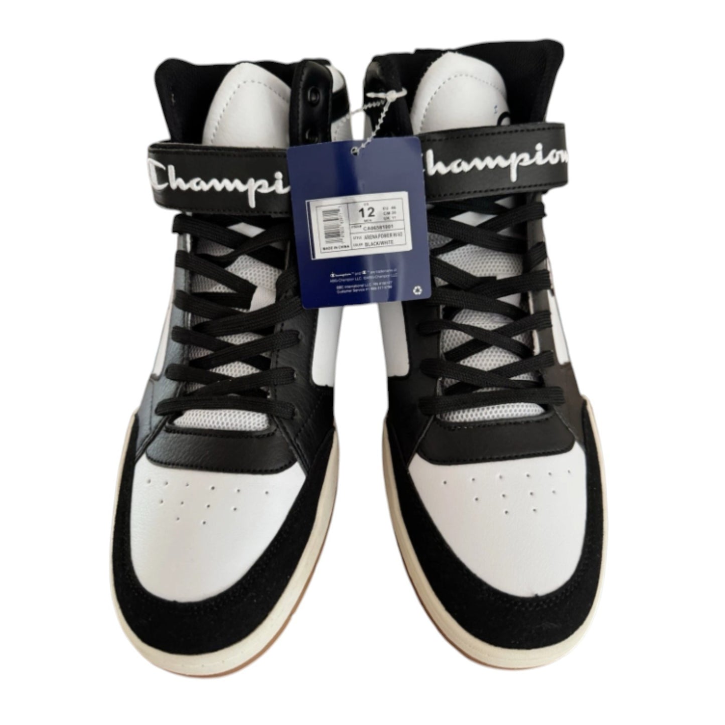 NEW Champion Arena Power Hi & Low Men’s Black/White or Black/Tan Sneakers