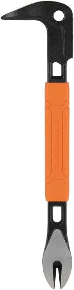 Klein Tools 66092 Nail Puller with Integrated Dimpler, 10"