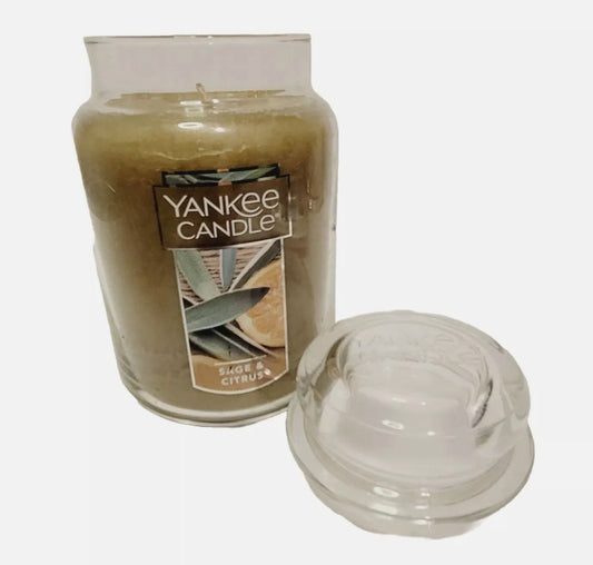 Yankee Candle Sage & Citrus Jar Candle - 22 oz