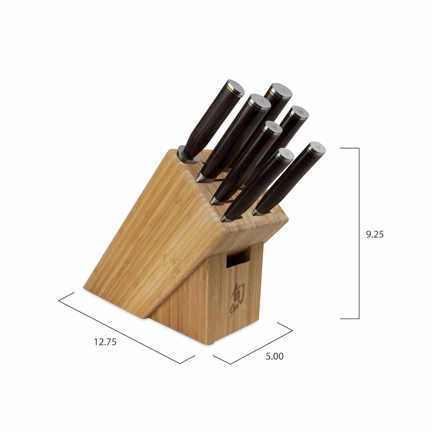 Shun Premier 8 Piece Professional Block Set - TDMS0808