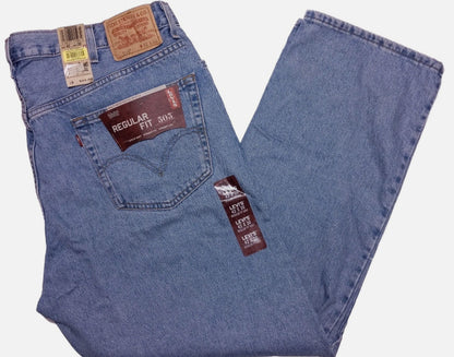 LEVI'S 505 Men's Denim Jeans 005054834 Light Blue Wash ~ Fits 38 x 29