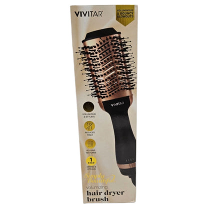 NEW VIVITAR volumizing & bouncy blowouts hair dryer brush