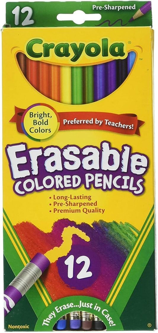 Crayola Erasable Colored Pencils Kids Colored Pencils for School