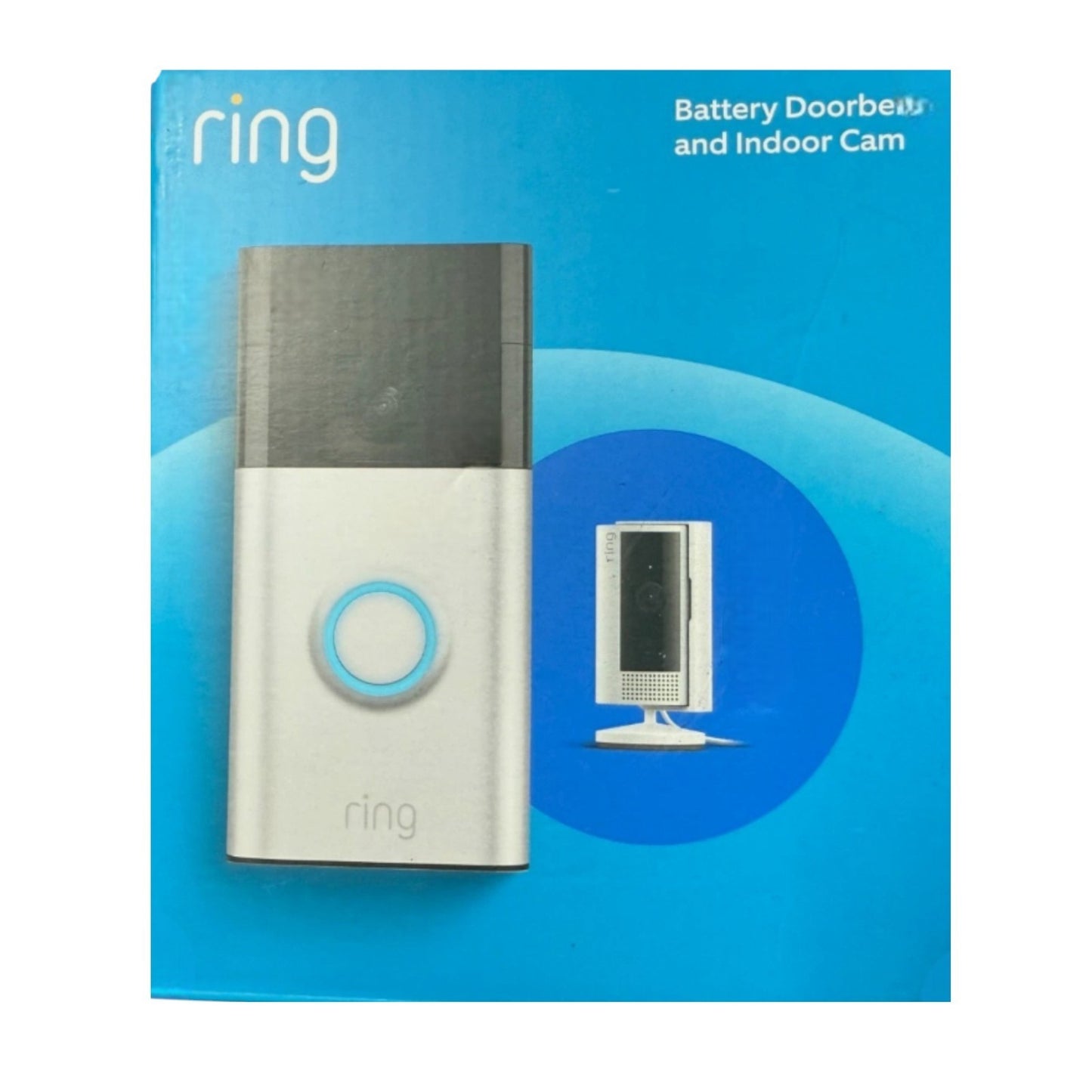 Ring Starter Set with Battery Doorbell and Indoor Cam