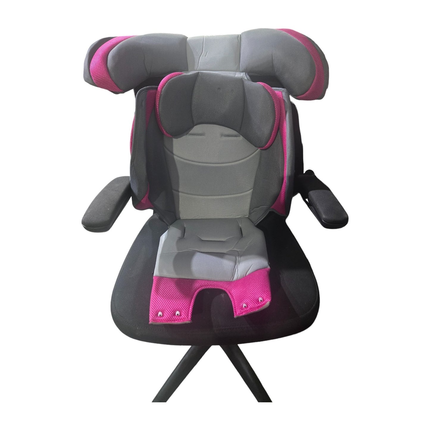 Evenflo Chase / Maestro Toddler Car Seat 2-in-1 Booster Cover, Geneva Pink, OEM
