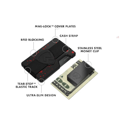 Axwell Wallet - Metal Wallet - RFID-blocking - Brand New In Box