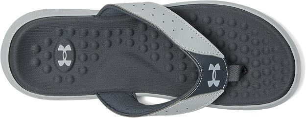 Under Armour UA Ignite Pro - Men’s Size 11 - Flip Flops Gray 3026026 NEW