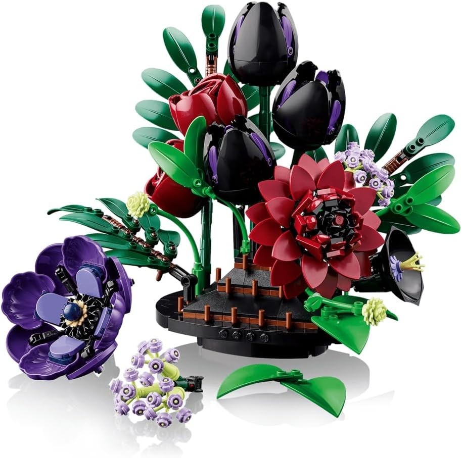 Lego Botanicals Dark Flower Arrangement 11513 Sealed Flowers NIB