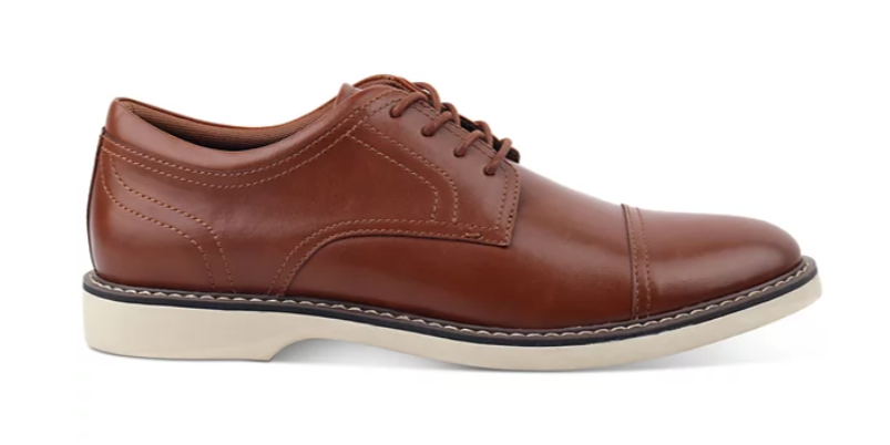 Alfani Mens Theo Faux Leather Casual and Fashion Sneakers