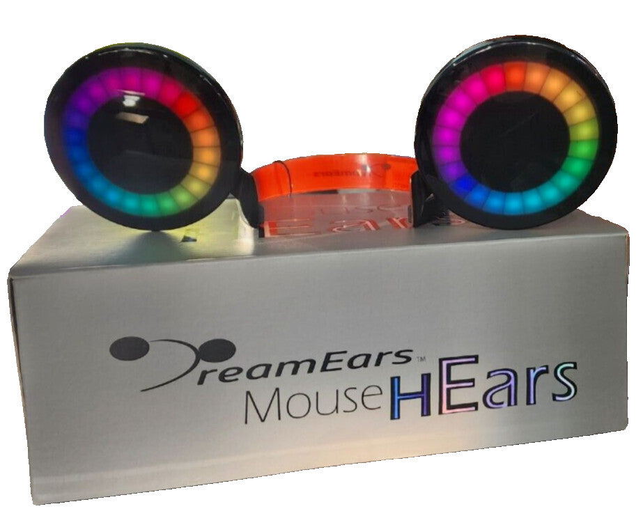 DreamEars Mouse Hears-Theme Park Mouse Ears, Sound Activated LED, Light Up ✨