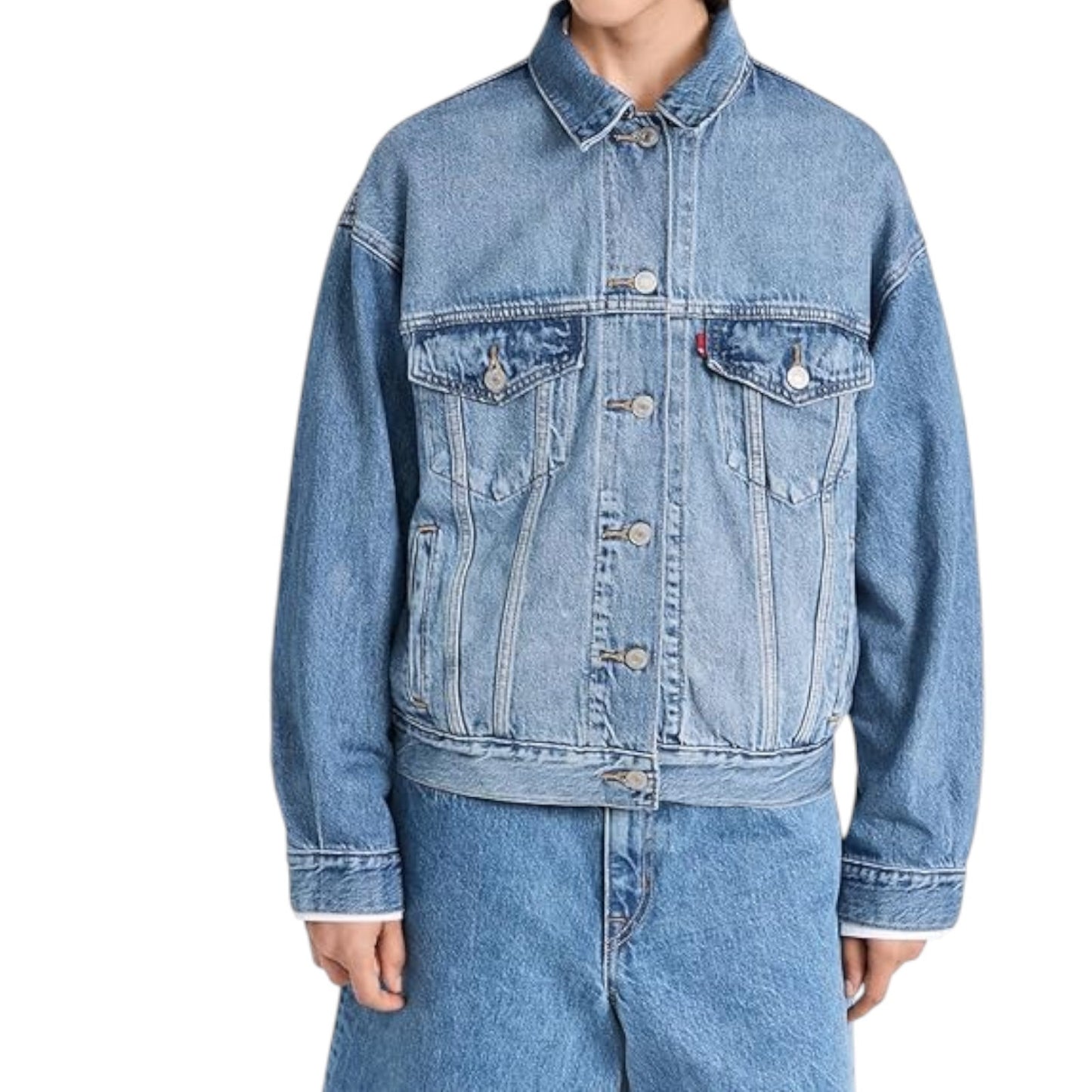 Levi's Premium 90’s Women’s Trucker Jeans Jacket Medium Style A1743-0004