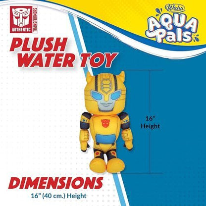 WAHU Aqua Pals Transformers Plush Water Toy for Kids Ages 2+, Fast-Drying