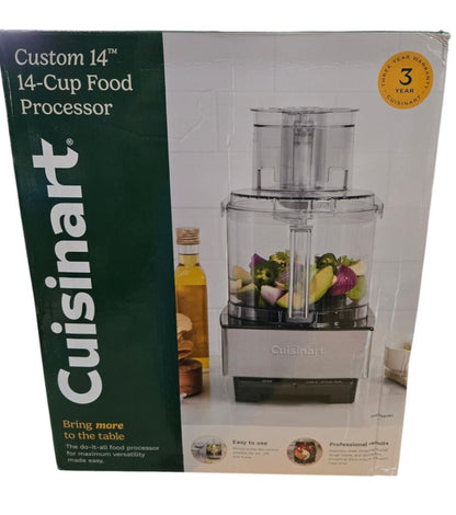 Cuisinart 14-Cup Large Food Processor with 720 Watt Motor in Stainless Steel | O