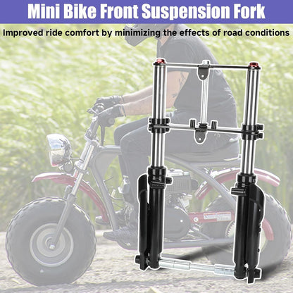 Mini Bike Front Fork Suspension Kit Replacement for Monster Mega Moto MMB80 MMB1
