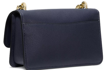 Michael Kors Claire Large Shoulder Bag - BLACK / NAVY / DRIFTWOOD