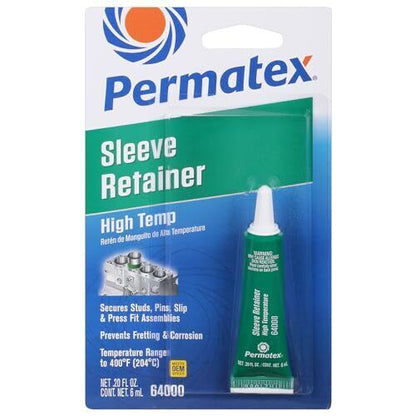 Permatex 64000 High Temperature Sleeve Retainer, 6 ml