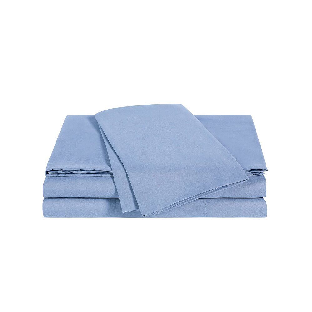 WellBeing 300-Thread-Count Oxywash 4-Piece Sheet Set