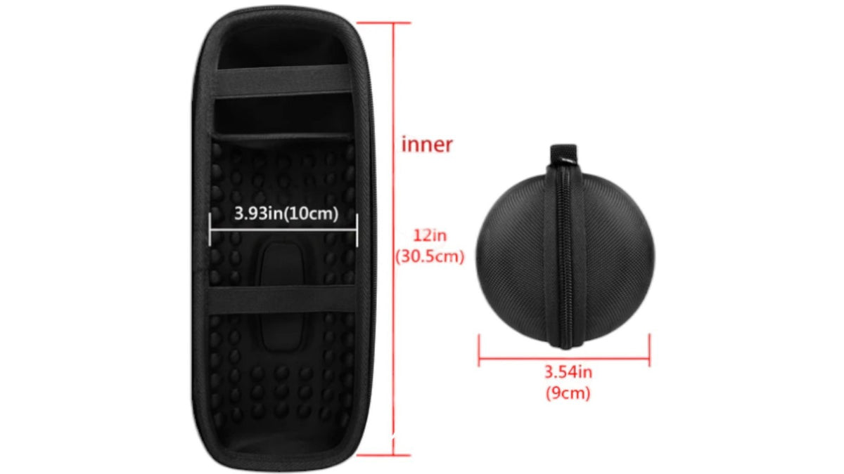 Geekria Shield Speaker Case Compatible with JBL Charge 5, Charge 4 Portable