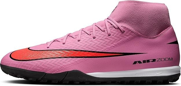 Nike Men's Mercurial Superfly 10 Academy TF Soccer High-Top Flamingo FQ8331-600