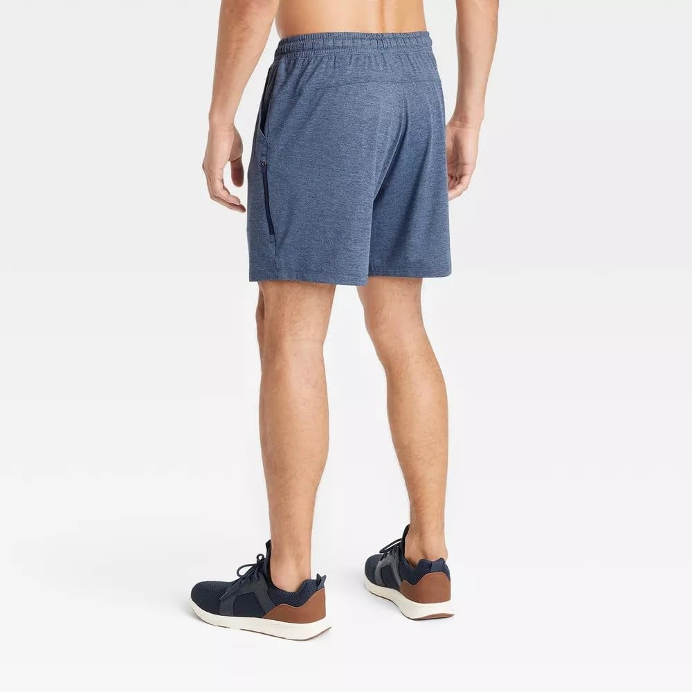 All in Motion Men's Soft Stretch Shorts 7" -