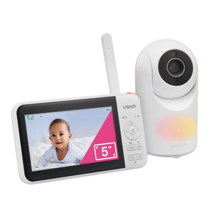 VTech VM5267 5" Digital Video Baby Monitor w Pan & Tilt Camera - 1000 Feet Range