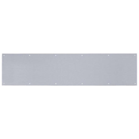 Tell Manufacturing DT100052 Kick Plate, Satin Stainless Steel, 8" x 34"