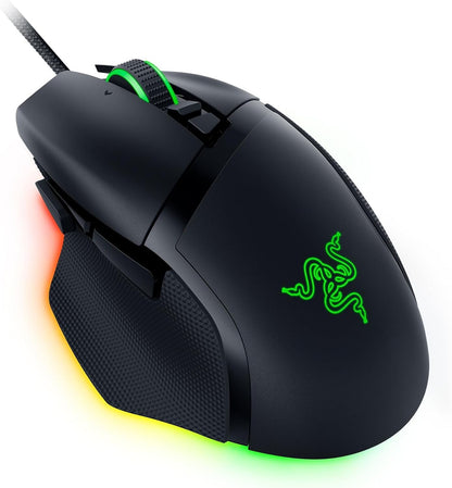 Razer Basilisk V3 Wired Optical Gaming Mouse with Chroma RBG Lighting - Black