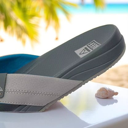 REEF Cushion Spring 2.0 Men's Grey Sandals - Size 11 - CJ8456