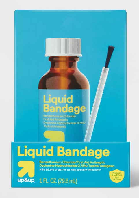Up & Up Liquid Bandage 1 fl oz Compare New-Skin Liquid Bandage