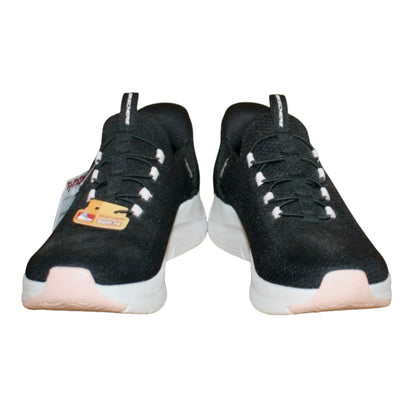 SKECHERS Swift Fit Arch Comfort Hands Free Sneaker Women  Black 179186