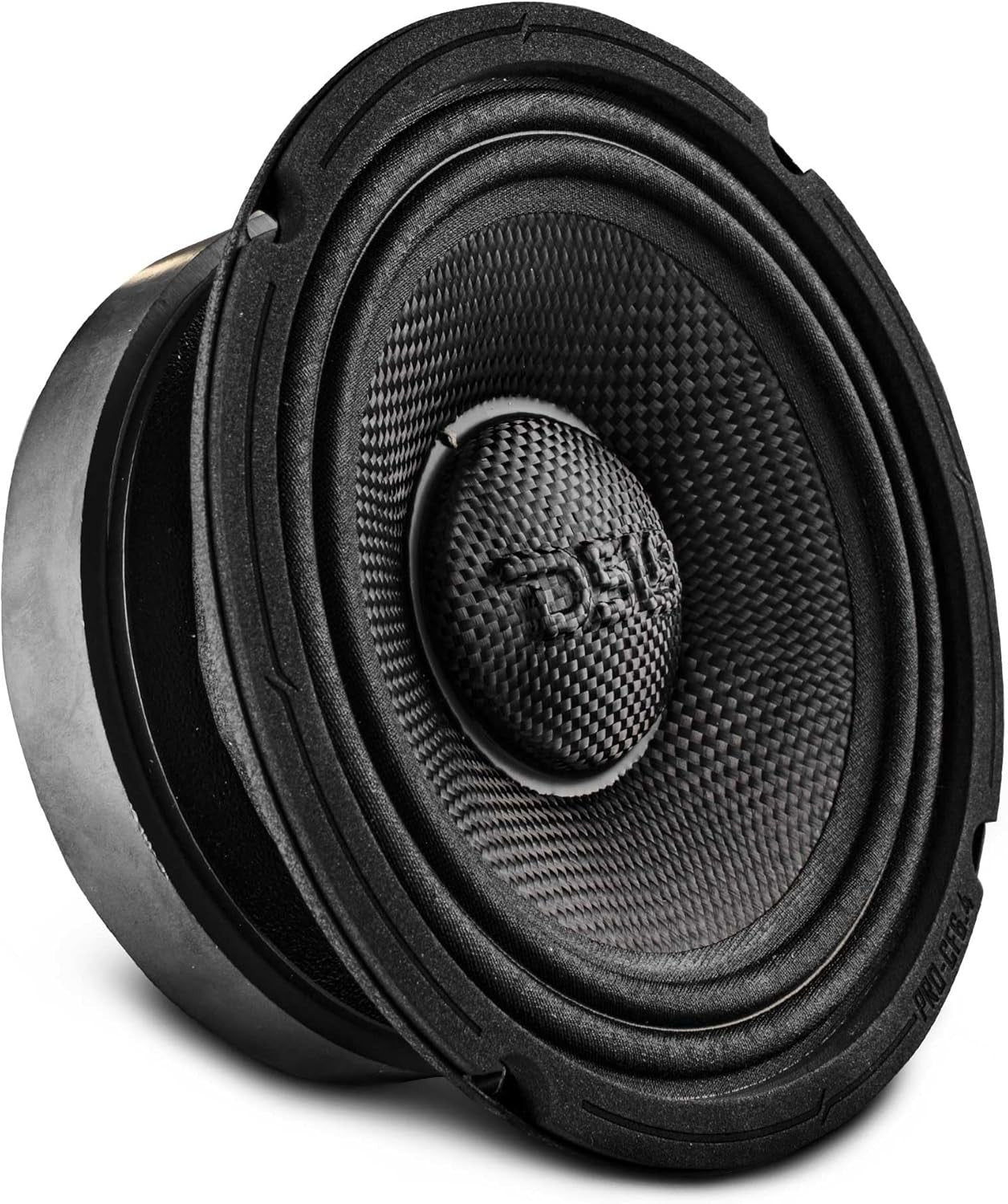 DS18 6.5" Midrange Speaker - 300W Rms 4-ohm PRO-CF6.4 Carbon Fiber Loudspeaker