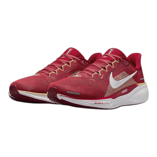 Nike Pegasus 41 Men's Road Running Shoes (San Francisco) (FZ5070-600, Red/White