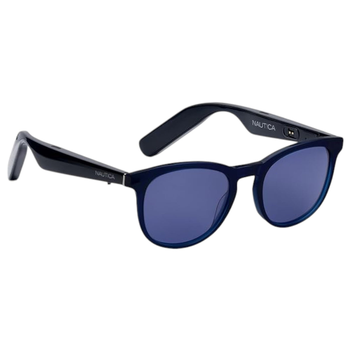 Nautica Tailwind Smart Eyewear Sunglasses - LCD007-20 - Solid Navy Blue