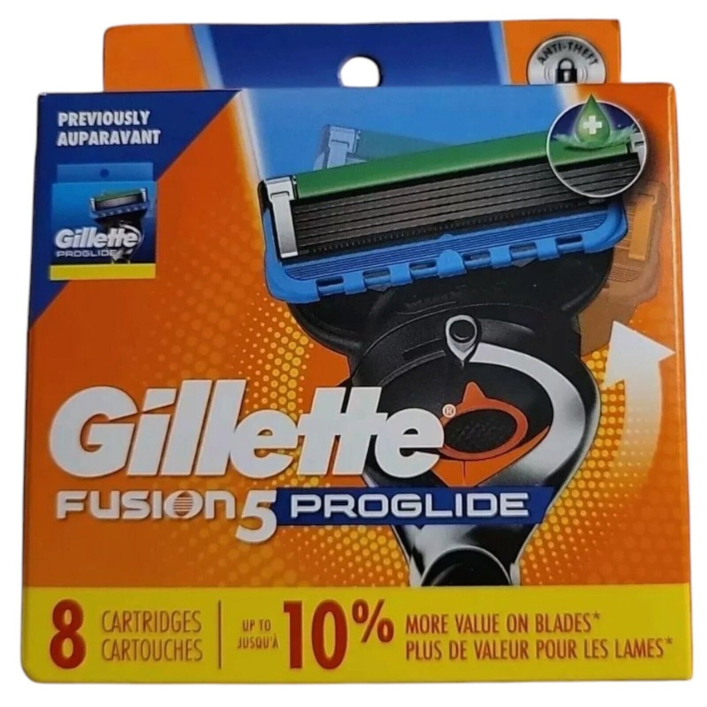 🔥NEW Gillette Fusion Proglide Power Refill Razor Blade 8 Cartridges SHIPS TODAY