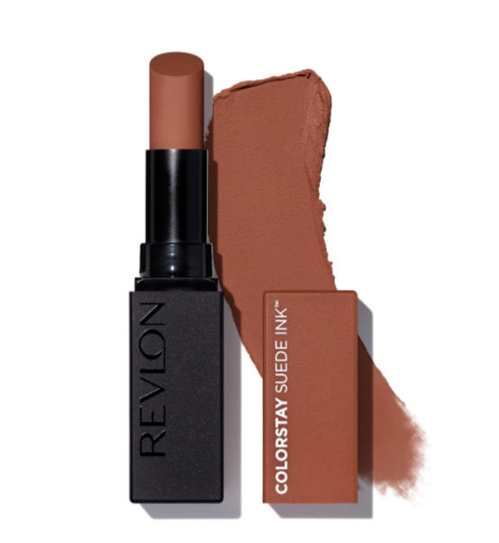 REVLON Lipstick, ColorStay Suede Ink, Built-in Primer, Infused with Vitamin E