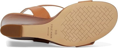 Cole Haan Women's Josie Wedge Sandals - W29304 - Pecan