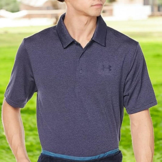 Under Armour Men's Playoff Polo 3.0, (410) Midnight Navy, M