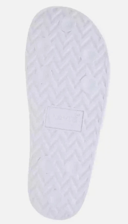 Levi's Men's Batwing Logo Slide Sandals White Size 13