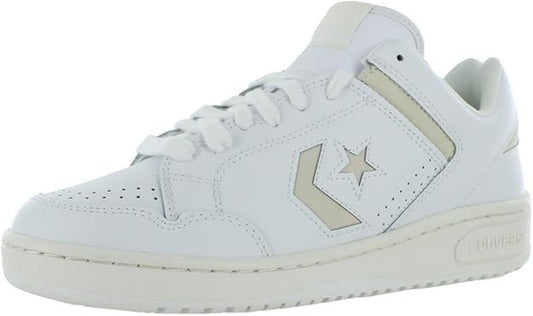 Converse Weapon Leather Shoes | White/Egret | A11574C | 9.5 Men | 11 Women