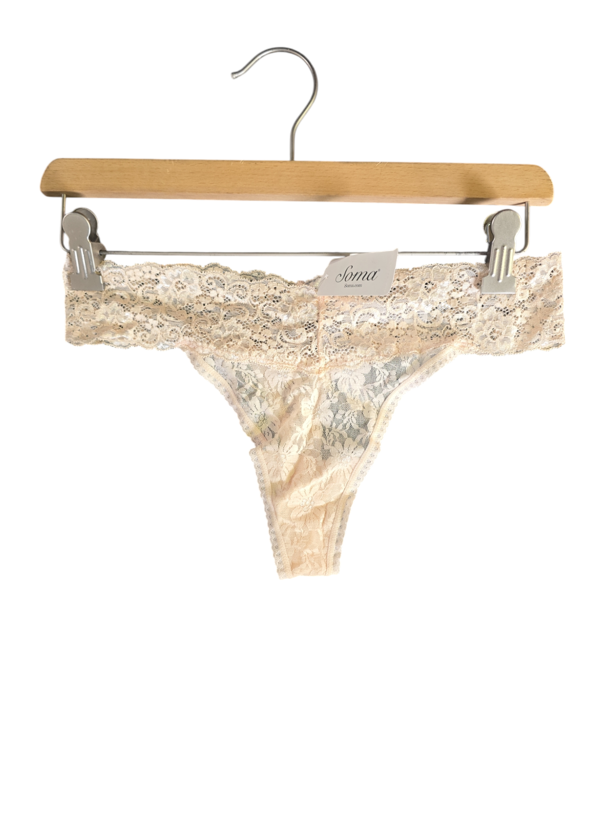 Soma Embraceable Allover Lace Thong