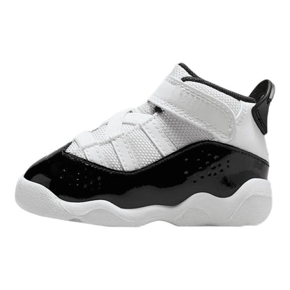 Jordan 6 Rings (TD) Toddlers' Shoes White/Black-Varsity Red 323420-164 10c