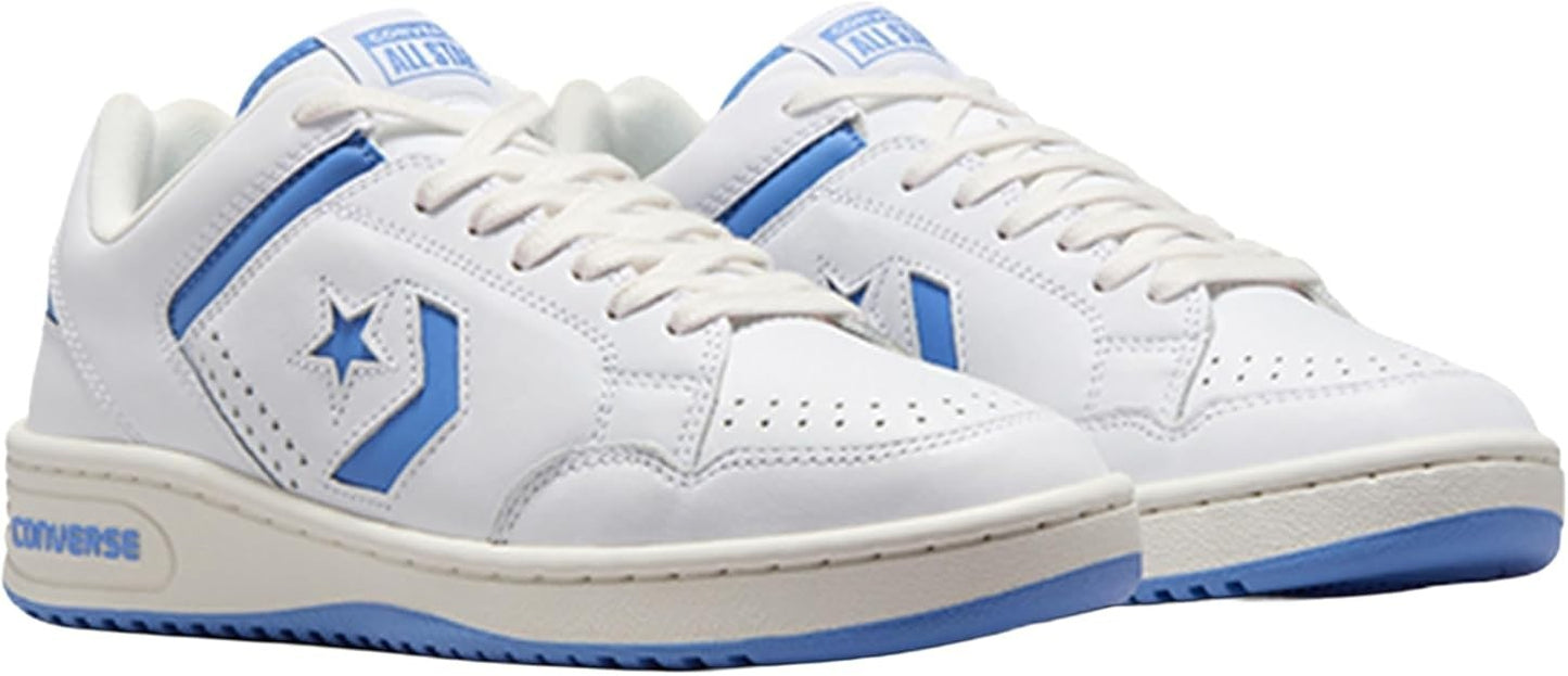 CONVERSE Weapon Low |  SIZE 7.5 MENS / 9 WOMENS | White/Blue Sky | A12745C | NEW
