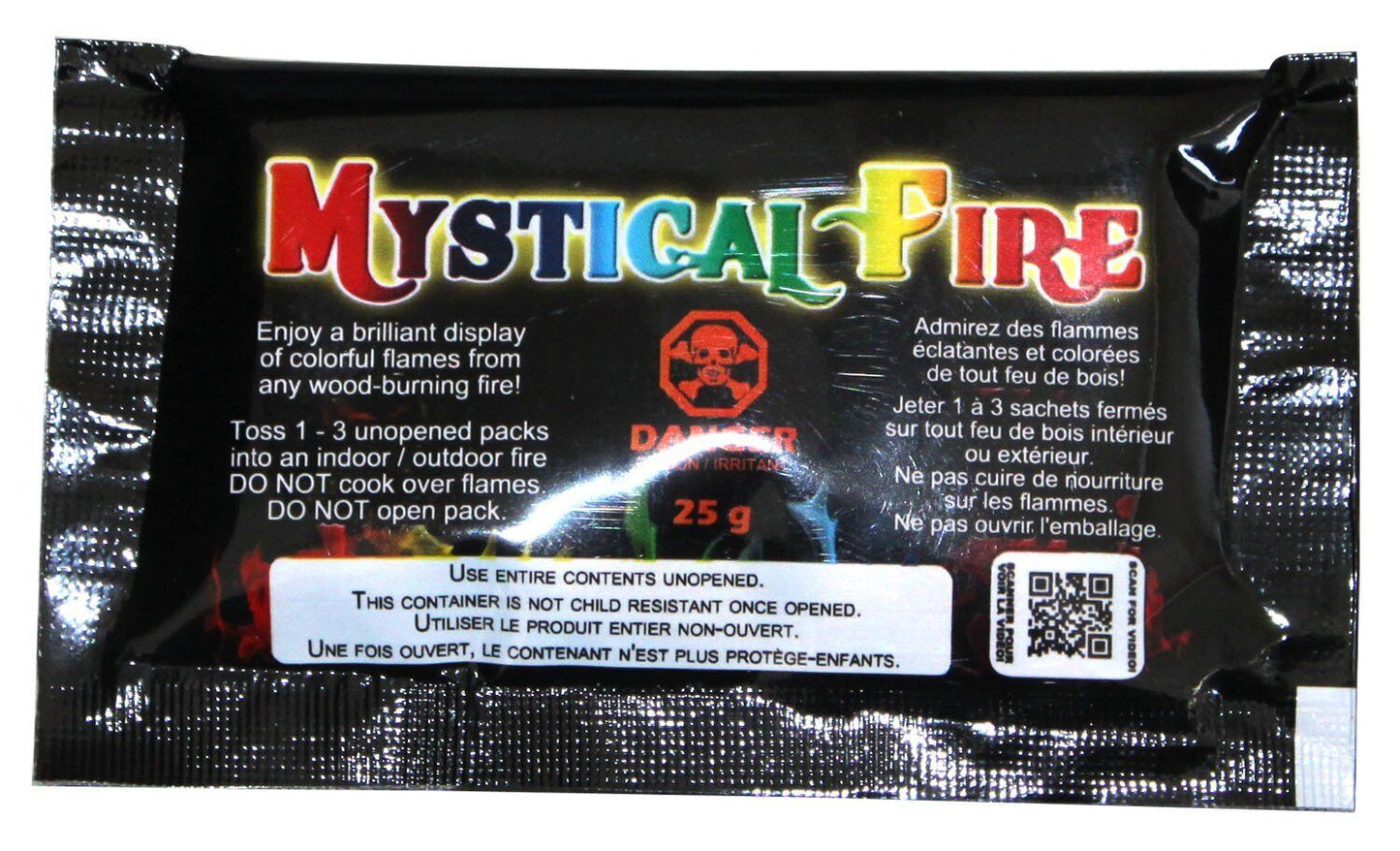 Mystical Fire Flame Colorant Vibrant Long-Lasting Pulsating Flame Color Changer